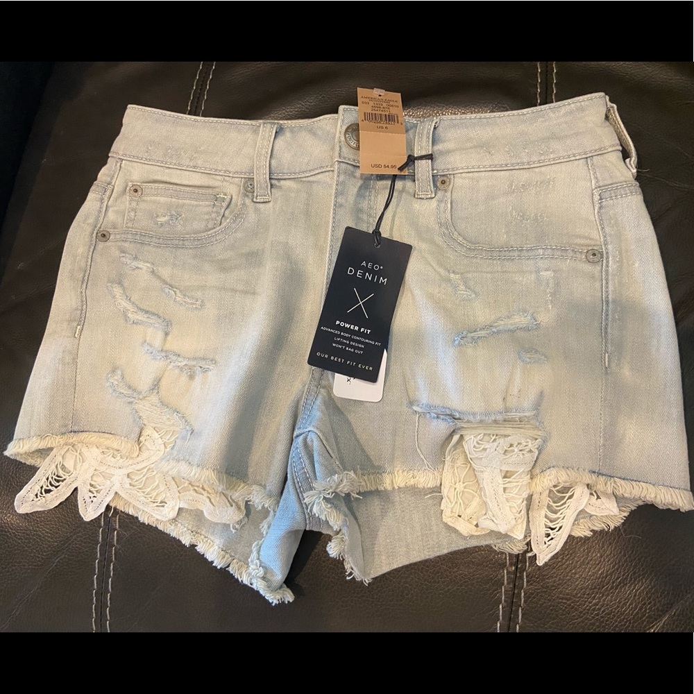 American Eagle sz 6 Denim shorts